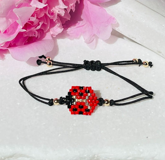 Lady Bug Bracelet